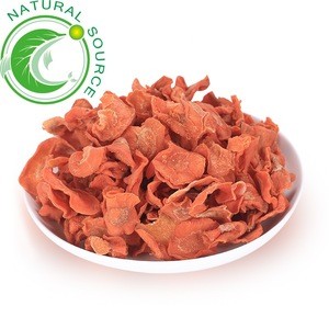 High Quality Organic Dried Vegetables Natural Dehydrated Carrot Round Flakes Cut In Bulk