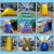 Import High quality outdoor giant inflatable bunkers paintball with paintball field for sale from China