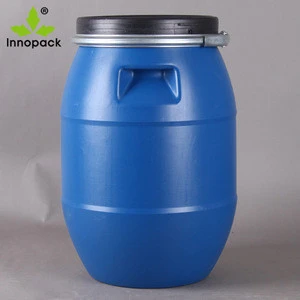 High quality plastic barrel ,drum 200 litre HDPE open top blue plastic drum plastic chemical barrel