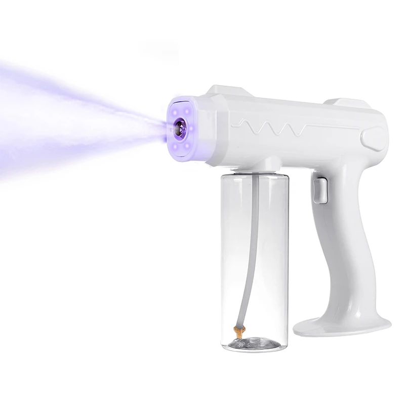 High Quality Rechargeable Wireless Blue Ray Nano Disinfection Spray Gun
