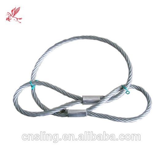 high quality steel wire rope sling/construction materials/cable price for lifting/ungalvanized and galvanized