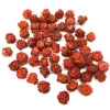 High quality three-dimensional flower coral bead jewelry processing raw material red for jewelry production