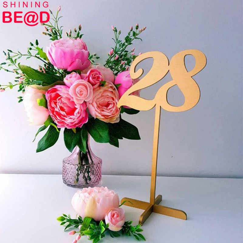 High quality wedding party catering decoration table numbers