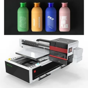 High Resolution Largar Size 6090 UV Printer Wine Bottle printing Machine Thermos Cup UV Printer