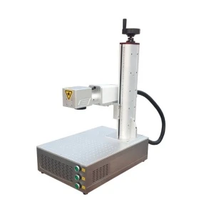 High Speed Optical Mini portable 20w Fiber Laser Marking Machine