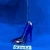 Import Highheel shoe shaped acrylic Christmas tree hanging ornament from China