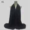 Hight Quality Manufacturer New Muslim Scarf Pretty Wholesale Women Elegant Hijab Jersey Scarf