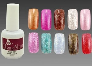 Hongnuo 10 color New Nail Art Soak Off UV Gel Polish 15ML GP025