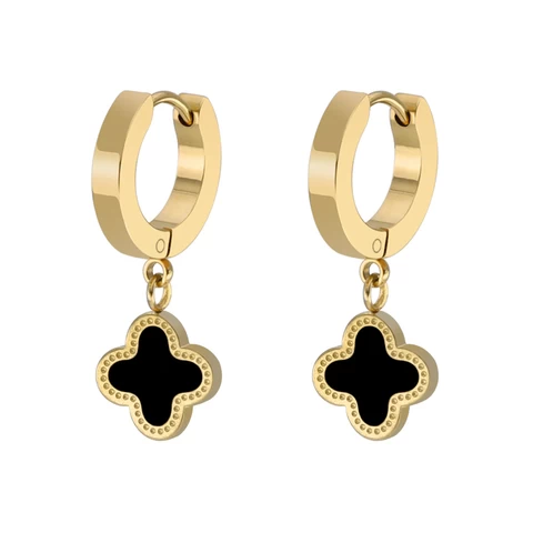 hoop earrings gold plated pendant women accessories jewelry stainless steel hoop earring wholesale trendy jewelry 2021