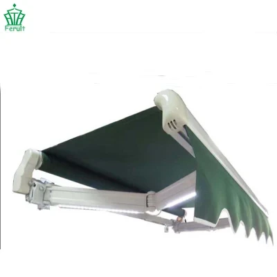 Horizontal Retractable Motorized Cassette Awning France Fabric Durable Aluminum Frame Tent Trailer Awnings