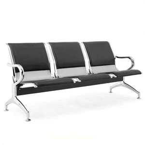 Hospital clinic airport waiting lounge bank 3-seater waiting room gang seating chair