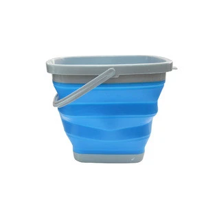 hot collapsible square foldable water bucket  for washing