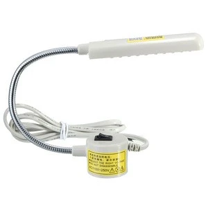 Hot Flexible Gooseneck Industrial Sewing Machine 20 LED Night Light Lamp 110-250V Magnetic Mounting Light Lamp Pins Plug