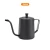 Import Hot Sale 350ml  Black Coating Gooseneck Pour Over Drip Pot 304 Stainless Steel Coffee Kettle from China