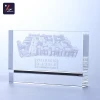 Hot Sale Blank Custom Rectangle 3D Laser Engraving Glass Plaque For Award Gift