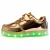 Import hot sale Fashion rechargeable Kids LED Casual shoes Low top mirror leather sport Shoes LED Light Up Shoes from China
