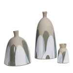 Hot sale handmade big size ceramic flower vase for table decoration