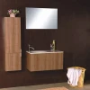 Hot Sale Modern Design Simple Single Wash Basin Other Bathroom Furniture Sink with Cabinet