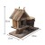Import Hot sale new style wholesale garden wooden flower planters flower pots planters home decoration planters from China