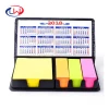 Hot Sale Office and School Sticky Notes Memo Pad with Calendar and PU Box Custom Logo Stationery Kit