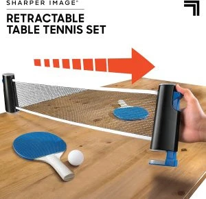 Hot Sale Portable Retractable Tabletop Table Tennis Racket Ball Table Net Ping Pong Set