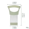 Hot Sale Stainless Steel Onion Slicer Potato And Lemon Slicer Multifunction Kitchen Gadget