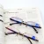 Import Hot Sale TR90 Anti Blue Light Reading Glasses With Rimless Frame from China