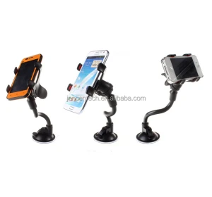 Hot sale universal smart phone long neck mobile phone car holder, cell phone holder for car, car holder phone