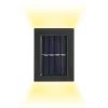 Hot sale up and down lamp exterior Wall Mount Solar Lighting