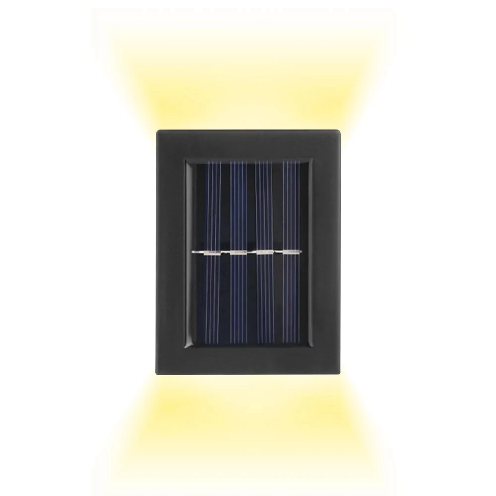 Hot sale up and down lamp exterior Wall Mount Solar Lighting