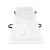 Import Hot Sale White Color Biohazard Body Bag with 4 Strength Handle from China