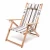 Import Hot Sale Wooden Light Promotional Outdoor Deck Folding Wooden Beach Chairs Sedia Spiaggia Legno Sedie Sdraio Giardino from China