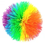 Hot Sales 6.5cm Silicone Multicolor Koosh Toy Balls