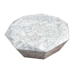 Hot sales customized luxury simple modern marble top coffee table