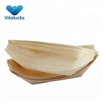 Hot sales customized size pine wood sushi boat