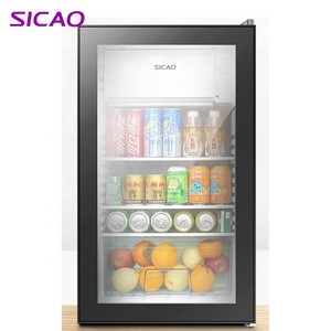 Hot Sell 95L 1-10 degree white color mini home refrigerator