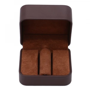 Hot sell pu leather manufacture made jewelry packaging box ring box