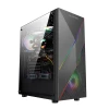 Hot Selling ALSEYE Mid Tower PC Cabinet ATX Gaming Computer Case with Tempered Glass Panel