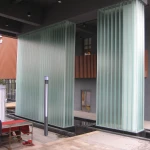 Hot selling china low price for building use frosted tempered u glass for sale