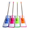 Hot Selling Coral fleece stainless steel telescoping Handle Flat Mop with detachable Plastic mop board