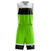 Hot Selling Light Weight Custom Basketball Uniform Latest Basketball Jersey Comfortable Team Wear Set