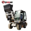 Hot selling professional 4 cubic meter capacity automatic drum concrete mixer truck