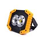 Hot Sells COB Working Lamp 20W Portable Rechargeable Projection Emergency Worklight Portable Power Supply  Work Light