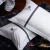 Import Hotel bedroom 100% cotton white yarn-dyed hotel bedding sheet sets from China
