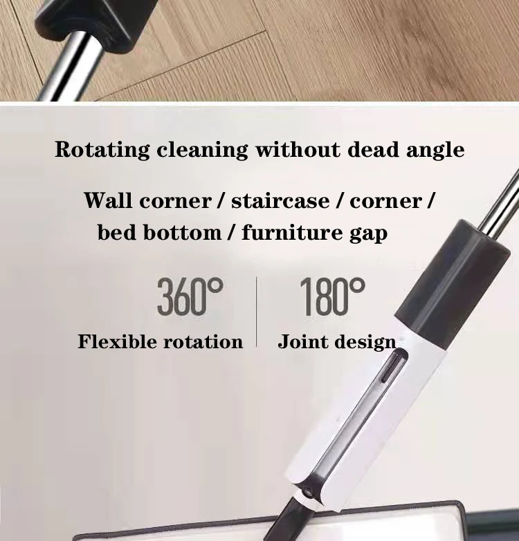 Household cleaning double sided water spray mop floor cleaning mop