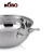 Import Household stainless steel cooking hot pot commercial restaurant soup stock pot with double bottom from China