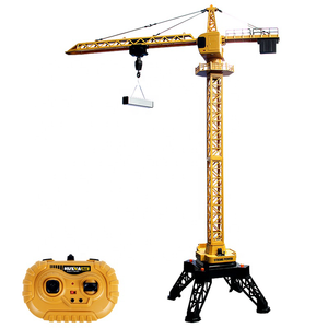 Huina 1585 metal 1/14 diecast rc construction equipment tow hook zinc alloy tower crane hoisting mechanism rc tower crane toy