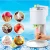 Import Ice cream maker machine home children&#x27;s fruit cone automatic homemade small soft ice cream machine from China