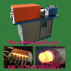 Induction heating Machine Continuous Working Metal Rod Bar Forging Induction Heating Forging Furnace 25-160kw