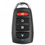 Industrial Long Distance Wireless Automatic Sliding Door Controller 433mhz 4 Button 4 CH DC12v RF Remote Control